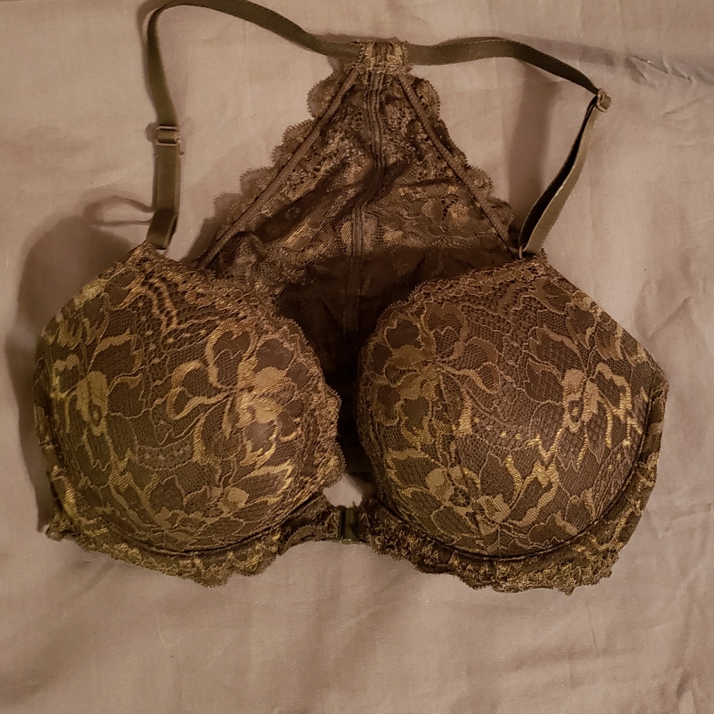 Pink bra